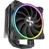 EKL Dolomit Premium Processeur Refroidisseur 12 cm Noir 1 pièce(s) Refroidisseur CPU RGB  Noir (Mat), Refroidisseur, 12 cm, 500 tr/min, 1600 tr/min, 23,5 dB, 92,6 m³/h
