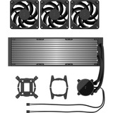 Fractal Design Radius 360 Black, Watercooling Noir