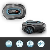 GARDENA smart SILENO max 1.200m², 19902-20, Robot tondeuse Gris/Turquoise