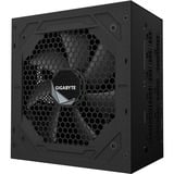 GIGABYTE GP-UD850GM 850W alimentation  Noir, 850 W, 100 - 240 V, 50/60 Hz, 12 A, 6 A, Actif