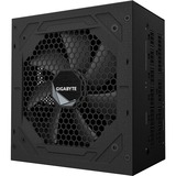 GIGABYTE GP-UD850GM alimentation modulaire 850 watt Noir, 4x PCIe, 850 W, 100 - 240 V, 50/60 Hz, 12 A, 6 A, Actif