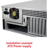 Inter-Tech 4U-4408L boîtier rack Noir | 2x USB-A
