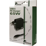 Inter-Tech 88882222, PD-2065, Chargeur Noir