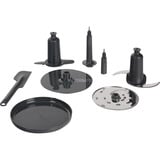 Kenwood MultiPro OneTouch robot de cuisine 1000 W 3 L Noir, Acier inoxydable Balances intégrées Argent/Noir, 3 L, Noir, Acier inoxydable, Boutons, 1,5 L, Plastique, Plastique