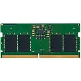 Kingston KCP556SS6-8 module de mémoire 8 Go 1 x 8 Go DDR5, Mémoire vive Noir, 8 Go, 1 x 8 Go, DDR5, 262-pin SO-DIMM