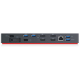Lenovo Thunderbolt 3 Dock Gen 2 Reconditionné, Station d'accueil Noir
