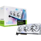 MSI GeForce RTX 5060 Ti 16G GAMING TRIO OC WHITE, Carte graphique 3x DisplayPort, 1x HDMI