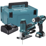 Makita Kit combo sans fil 12V max.CLX252SAJ, 12 Volts, Perceuse/visseuse Bleu/Noir