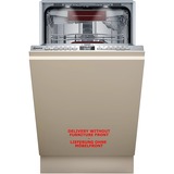 Neff S857YMX12E lave-vaisselle Entièrement intégré 10 couverts B Entièrement intégré, Compact (45 cm), Acier inoxydable, Boutons, 1,75 m, 1,65 m