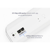 Netgear RBE770 Orbi 770 Serie Tri-Band WiFi 7 Mesh, Point d’accès maillé Blanc