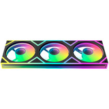 Ocypus Gamma F36 ARGB ventilateurs de boîtier Noir, 3 pièces, 360 x 27 x 120 mm, PWM
