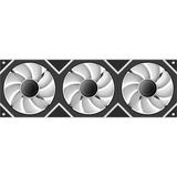 Ocypus Gamma F36 ARGB ventilateurs de boîtier Noir, 3 pièces, 360 x 27 x 120 mm, PWM