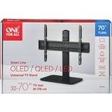 One for all Support de table Smart TV Noir