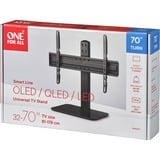 One for all Support de table Smart TV Noir