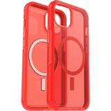 Otterbox Symmetry+ Clear - iPhone 13, Housse smartphone Rouge