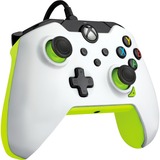 PDP Manette de jeu Blanc/néon vert