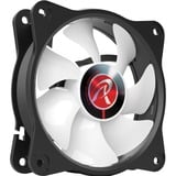 RAIJINTEK EOS 9 RBW ADD-1, Ventilateur de boîtier Noir/transparent, Connecteur de ventilateur PWM à 4 broches, Sans contrôleur