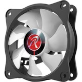 RAIJINTEK EOS 9 RBW ADD-1, Ventilateur de boîtier Noir/transparent, Connecteur de ventilateur PWM à 4 broches, Sans contrôleur