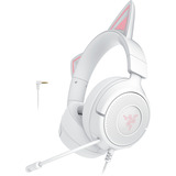Razer Kraken Kitty V3 X White casque gaming over-ear Blanc/Rose