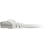 Sharkoon Câble de raccordement SFTP, RJ-45 Cat.7a Blanc, 1 mètre, Câble brut