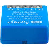 Shelly 1 Mini Gen4, Relais Bleu