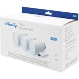 Shelly 3x BLU TRV + BLU Gateway Gen. 3, Commande de chauffage Blanc