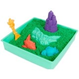 Spin Master Kinetic Sand, Coffret Bac à sable, 454 g de sable vert, bac à sable, 4 moules et outils, jouets sensoriels pour les enfants à partir de 3 ans, Jeu de sable Kinetic Sand , Coffret Bac à sable, 454 g de sable vert, bac à sable, 4 moules et outils, jouets sensoriels pour les enfants à partir de 3 ans, Sable cinétique pour enfants, 3 an(s), Non toxique, Vert
