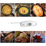 TFA Thermo Jack thermomètre pour aliments -40 - 250 °C Numérique Blanc, CR2032, 3 V, 116 mm, 20 mm, 38 mm, 39 g