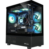 Thermaltake PC-000109-DE, PC gaming Noir/transparent
