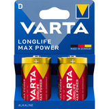 VARTA Pile Longlife Max Power LR20, D (Mono), Batterie 