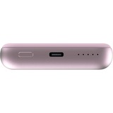 Verbatim Charge 'n' Go Lithium Polymère (LiPo) 10000 mAh Recharge sans fil Rose, Powerbank Rose, 10000 mAh, Lithium Polymère (LiPo), Quick Charge 3.0, Recharge sans fil, Rose