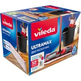 Vileda 164195, Serpillère Noir/Rouge