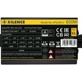 Xilence XILENCE Gaming Gold ATX25 alimentation 650 watt Noir, 3x PCIe