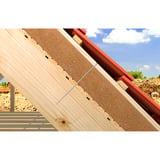fischer Vis à double filetage PowerFull-Iso 8,0x225 tête cylindrique TX 