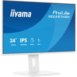 iiyama ProLite XB2497HSN-W1 23.8" Moniteur  Blanc