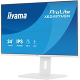 iiyama ProLite XB2497HSN-W1 23.8" Moniteur  Blanc