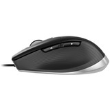 3DConnexion CadMouse Pro, Souris Noir/Argent, 7,200 DPI