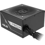 ASUS Prime -750B-BLACK unité d'alimentation d'énergie 20+4 pin ATX ATX Noir alimentation 750 watt Noir, 3x PCIe, 750 W, 100 - 240 V, Actif, 120 W, 750 W, 120 W