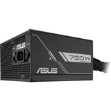ASUS Prime -750B-BLACK unité d'alimentation d'énergie 20+4 pin ATX ATX Noir alimentation 750 watt Noir, 3x PCIe, 750 W, 100 - 240 V, Actif, 120 W, 750 W, 120 W
