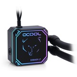 Alphacool 11996 pièce et accessoire pour systèmes de refroidissement d'ordinateurs Réservoir, Watercooling Noir, Réservoir, Acrylique, Laiton, Cuivre, Nickel, Acier inoxydable, Noir, LGA 1150 (Emplacement H3), LGA 1151 (Emplacement H4), LGA 1155 (Socket H2), LGA 1200 (Socket H5),..., 4 broches, 1/4"