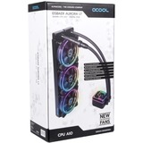 Alphacool 11996 pièce et accessoire pour systèmes de refroidissement d'ordinateurs Réservoir, Watercooling Noir, Réservoir, Acrylique, Laiton, Cuivre, Nickel, Acier inoxydable, Noir, LGA 1150 (Emplacement H3), LGA 1151 (Emplacement H4), LGA 1155 (Socket H2), LGA 1200 (Socket H5),..., 4 broches, 1/4"