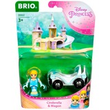 BRIO Disney Princess Cendrillon avec wagon, Jeu véhicule 