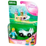 BRIO Disney Princess Cendrillon avec wagon, Jeu véhicule 