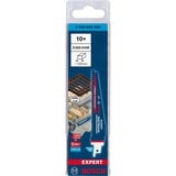 Bosch 2 608 900 390 Lame de scie sauteuse, à chantourner et sabre Lames de scie sabre Carbone 10 pièce(s) Lames de scie sabre, Fonte, Bois de construction avec clous, Plastique renforcé en fibre de verre, Plastique, Carbone, Bleu, 6 - 8, 3 mm