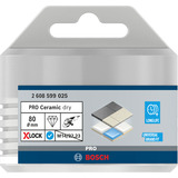 Bosch X-LOCK Fraiseuse, Perceuse Fraiseuse, Diamant, Vitrocéramique, 8 cm, 3,5 cm