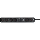 Brennenstuhl Connect Eco-Line multiprise WiFi 6 prises Noir