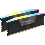 Corsair 32 Go DDR5-7000 Kit, Mémoire vive Noir, CMH32GX5M2X7000C34, Vengeance RGB, XMP