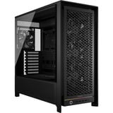 Corsair  boîtier midi tower Noir | 4x USB-A | 1x USB-C | RGB | Verre Trempé