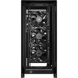 Corsair  boîtier midi tower Noir | 4x USB-A | 1x USB-C | RGB | Verre Trempé