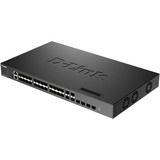 D-Link DXS-3410-32SY commutateur réseau Géré L3 Noir, Switch Géré, L3, Full duplex, Grille de montage